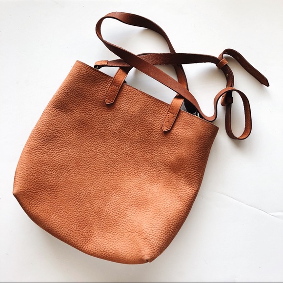 Madewell Handbags - Madewell Small Zip Top Transport Crossbody Suede